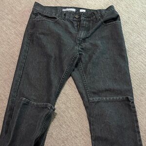 Recycled Blues Relaxed Black Jeans